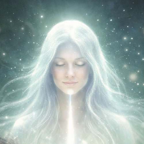 Illustration symbolique d’un auteur par channeling
